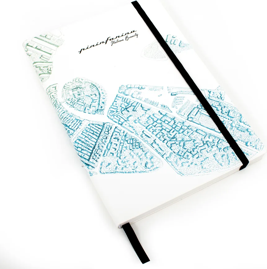 Блокнот Pininfarina Segno, z kamiennego papieru wodoodporny Pininfarina Italian Beauty 128 stron, A5