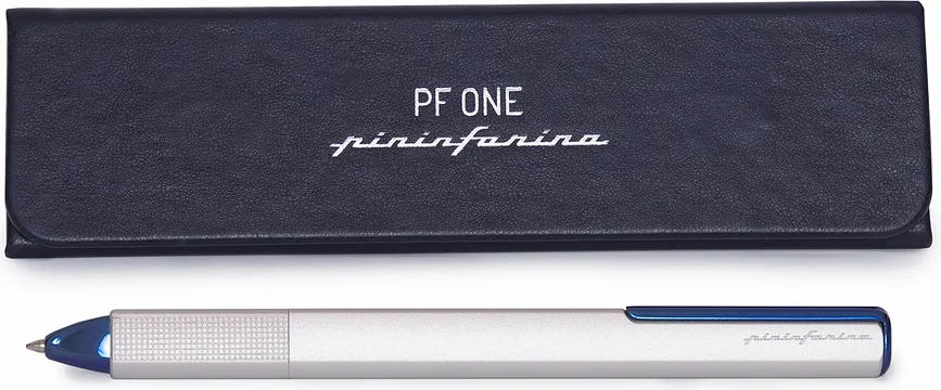 Ручка Pininfarina Segno, Pf One, шариковая, синие чернила, синяя