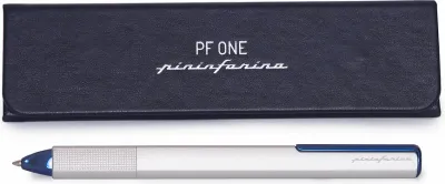 Ручка Pininfarina Segno, Pf One, шариковая, синие чернила, синяя