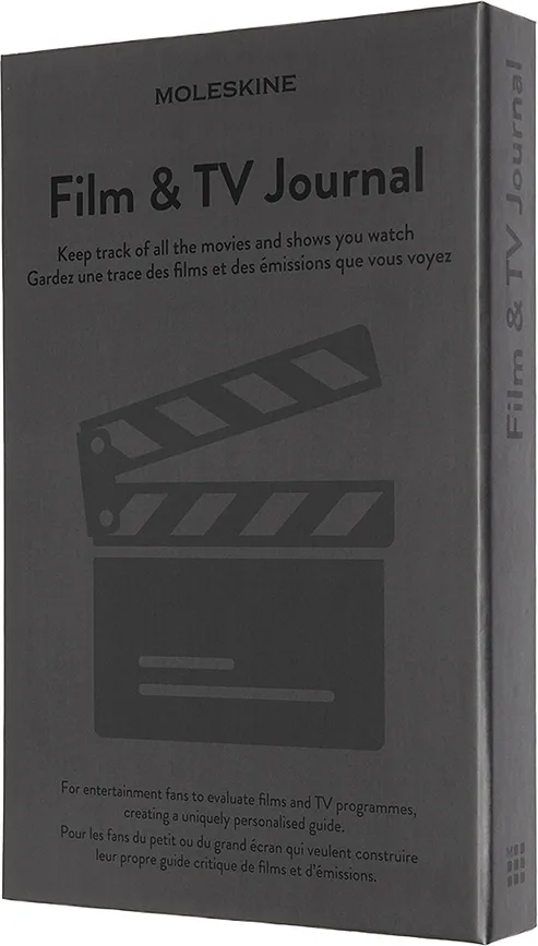 Блокнот Moleskine, Passion Journal Movies и TV, A5, серый