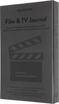 Блокнот Moleskine, Passion Journal Movies и TV, A5, серый