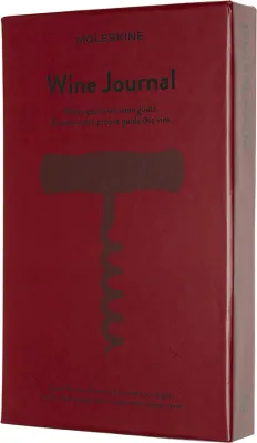 Блокнот Moleskine, Passion Journal Wine II, A5, красный