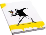 Блокнот Pininfarina Segno, z kamiennego papieru wodoodporny Pininfarina Banksy 128 stron, A5 — фото 1
