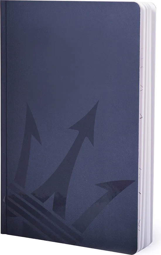 Блокнот Pininfarina Segno, z kamiennego papieru wodoodporny Pininfarina Maserati 128 stron, A5