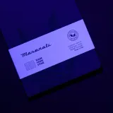 Блокнот Pininfarina Segno, z kamiennego papieru wodoodporny Pininfarina Maserati 128 stron, A5 — фото 3