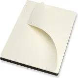 Блокнот Moleskine, reporterski Pro Pad Letter czarny, A4, в линейку, чёрный — фото 3