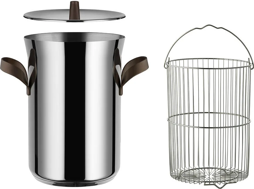 Кастрюля Alessi do szparagow Edo, 4 л, нержавеющая сталь, антипригарное покрытие