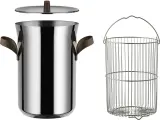 Кастрюля Alessi do szparagow Edo, 4 л, нержавеющая сталь, антипригарное покрытие — фото 1