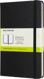 Блокнот Moleskine, Classic M 208 stron, A5, чёрный — фото 1