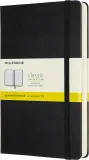 Блокнот Moleskine, Classic L 400 stron czarny, A5, в клетку, чёрный — фото 1