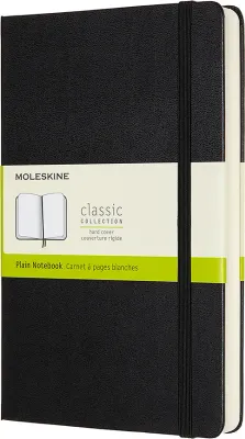 Блокнот Moleskine, Classic L 400 stron, A5, чёрный