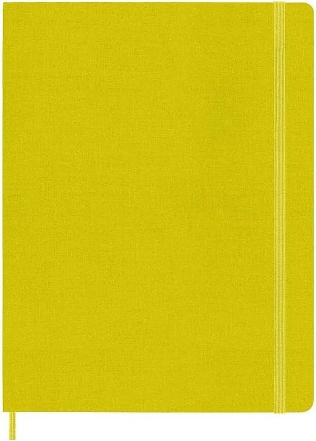 Блокнот Moleskine, Classic XL 192 strony, B5, в линейку, жёлтый