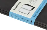 Набор блокнотов Moleskine, Cahier Journals P czarne, A6, в точку, 3 шт., чёрный — фото 5