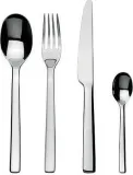 Набор столовых приборов Alessi, Ovale, 24 предмета, нержавеющая сталь — фото 1