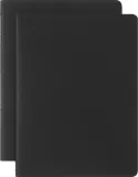 Набор блокнотов Moleskine, Smart Cahier XL, B5, 2 шт., чёрный — фото 4