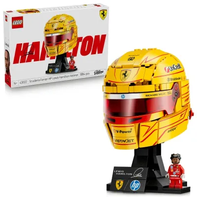 LEGO Editions Sports - Шлем Lewis Hamilton Scuderia Ferrari HP 43022