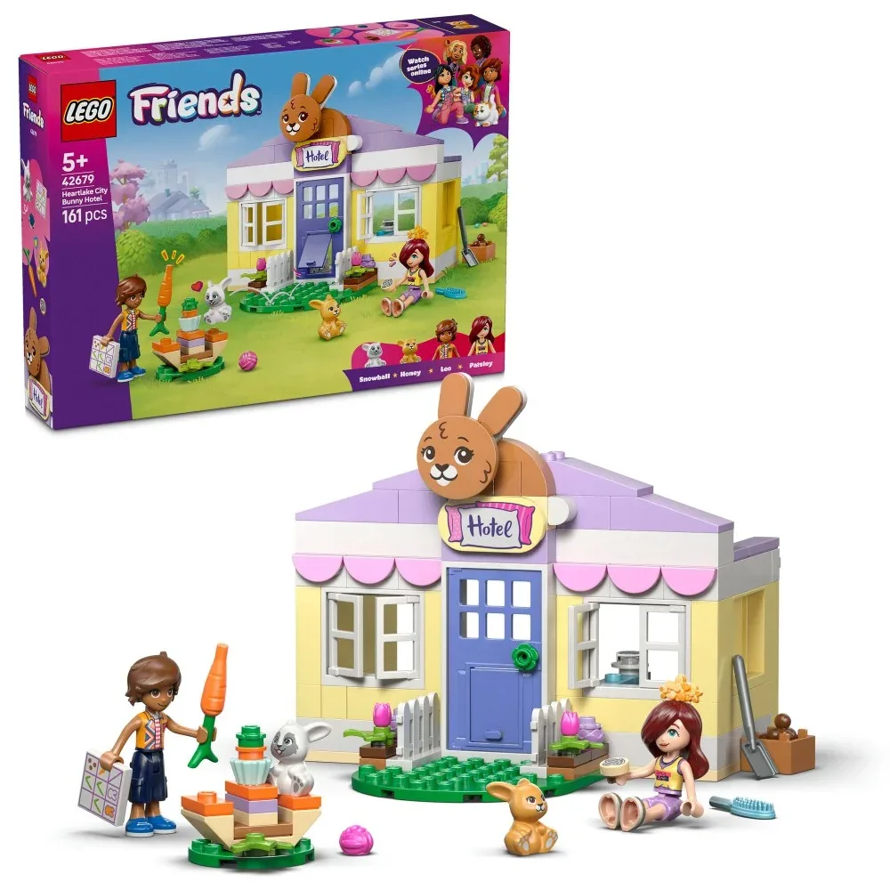 LEGO Friends - Отель для кроликов в городе Хартлейк 42679