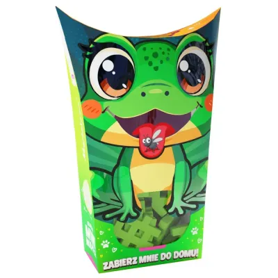 Marioinex - Мини-конструктор Waffle POCKET PETS Жабка 34 шт. 906934