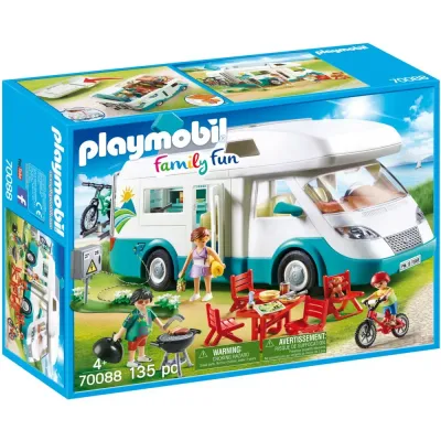Playmobil - Семейный кемпинговый автомобиль 70088