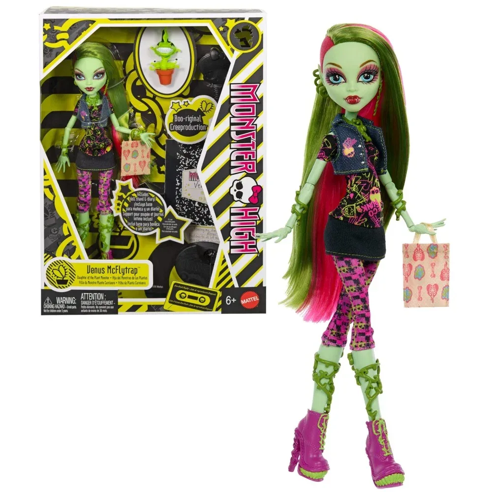 Mattel Monster High Boo-riginal - Коллекционная кукла Venus McFlytrap Creeproduction JHK58