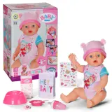 Zapf Creation BABY born - Интерактивная кукла Emma 43 см + аксессуары 836392 — фото 1