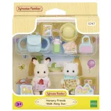 Epoch Sylvanian Families - Детишки Дуэт Набор с фигуркой кролика и котенка 5747 — фото 1