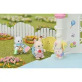 Epoch Sylvanian Families - Детишки Дуэт Набор с фигуркой кролика и котенка 5747 — фото 3