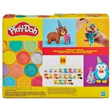 Hasbro Play-Doh - Пластилин ТВОРИ И ПРАЗДНУЙ 20-ПАК Дополнительные тюбики G2467 — фото 3