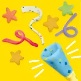 Hasbro Play-Doh - Пластилин ТВОРИ И ПРАЗДНУЙ 20-ПАК Дополнительные тюбики G2467 — фото 7