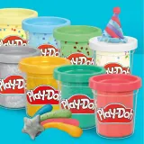 Hasbro Play-Doh - Пластилин ТВОРИ И ПРАЗДНУЙ 20-ПАК Дополнительные тюбики G2467 — фото 8