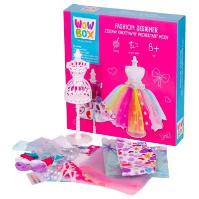 TM Toys WOW BOX - Набор для творчества ДИЗАЙНЕР МОДЫ WOW0276