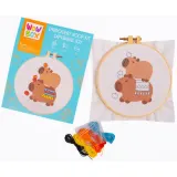 TM Toys WOW BOX - Радостные капибары Набор для вышивания WOW0272 — фото 1