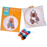 TM Toys WOW BOX - Kapibara Время обеда Набор для вышивания WOW0271 — фото 1