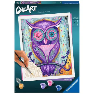 Ravensburger - CreArt Сова Рисование по номерам 289905