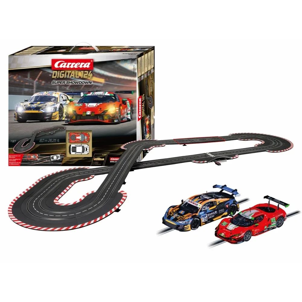Carrera DIGITAL 124 - Автотрек SUPER SHOWDOWN 8 м + 2 машины 23639