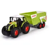 Dickie Farm - Большой трактор с прицепом CLAAS с светом и звуком 64 см 3739004 — фото 2