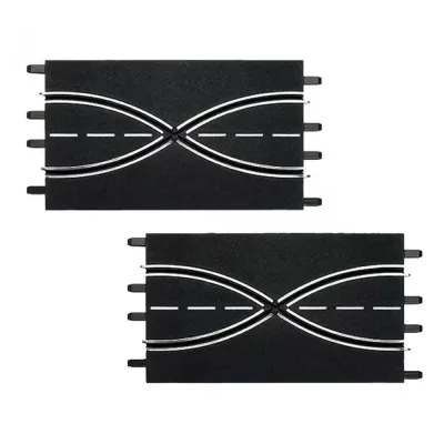 Carrera EVO/DIGITAL 124/132 - Участок смены трассы 2x34,5 см 2-PAK 20517