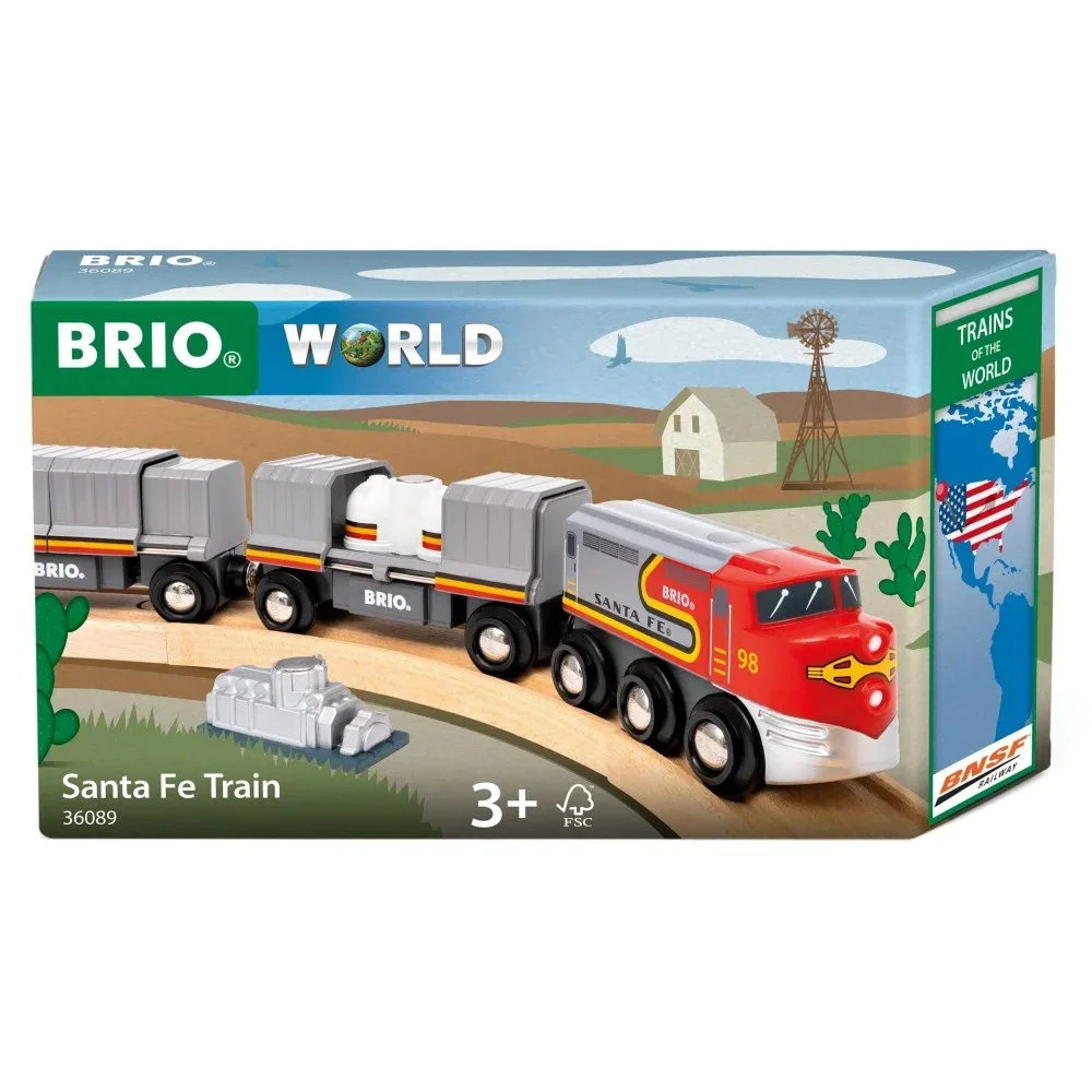 BRIO Kolejka - Поезд Santa Fe 36089