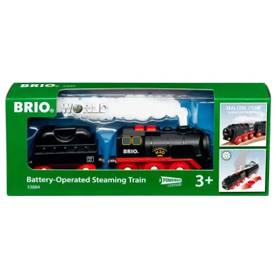 Brio - Поезда и транспорт Сеть с паровозом на батарейках 33884
