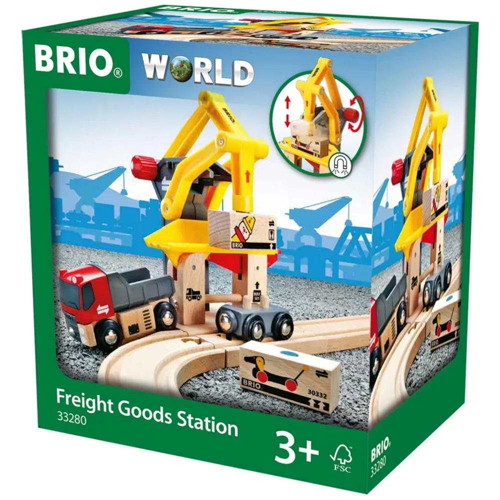 Brio Железная дорога — грузовая станция 33280