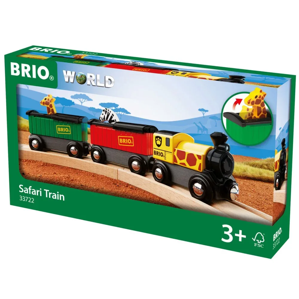 Brio World — сафари-поезд 33722
