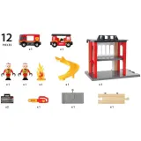 Brio — пожарная станция для железной дороги 33833 — фото 6