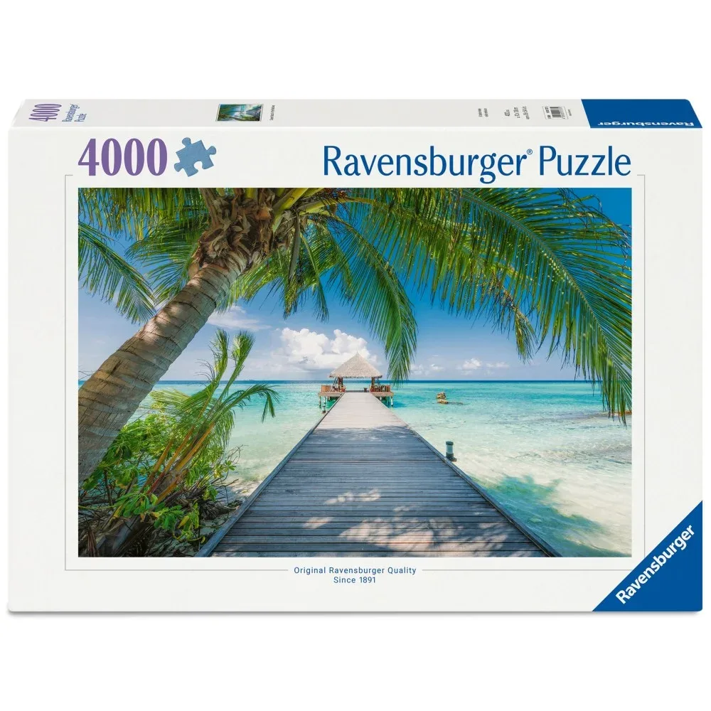 Пазл Ravensburger Пляж на Мальдивах 4032 элемента 017370