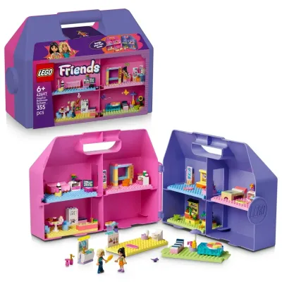 LEGO Friends — креативный чемоданчик с кукольным домиком 42697