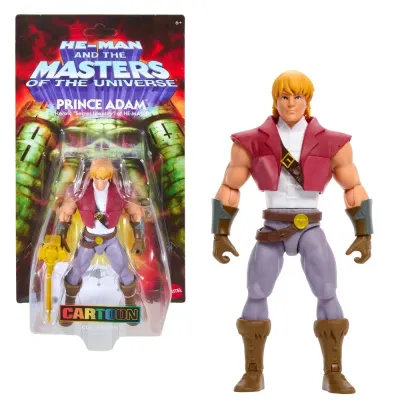 Mattel Фигурка Принц Адам 14 см (Cartoon Collection) Властелины вселенной JHJ99