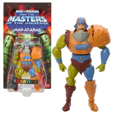 Mattel Фигурка Мен-Эт-Армс 14 см (Cartoon Collection) Властелины вселенной JHJ94