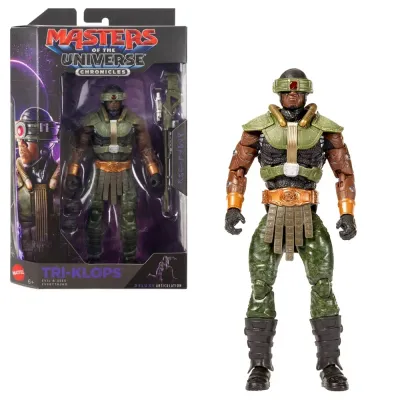Mattel Коллекционная фигурка Три-Клопс 1:12 (Chronicles) Властелины вселенной JKJ24