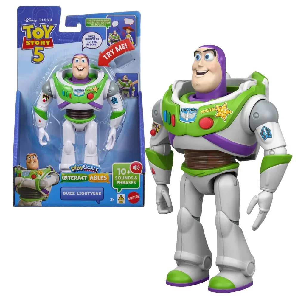 Mattel Disney Pixar Toy Story — интерактивная говорящая фигурка Базза Лайтера 18 см (англ.) JKV26