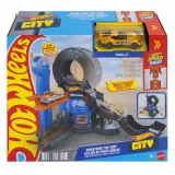 Mattel Игровой набор Hot Wheels Автомастерская-колесо с машинкой JHL75 — фото 2