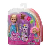 Mattel Мини-кукла Barbie Челси в путешествии с чемоданом JMJ46 — фото 1